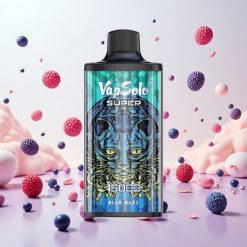 Amora Azul Vapsolo Super 15000 Puffs Bobina Malha 850mah