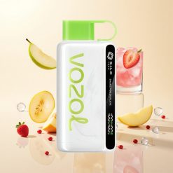 Maçã Azeda Gelo VOZOL STAR 9000/12000 Puffs com Carga Rápida 30%