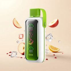 Maçã Dupla Gelo VOZOL Star 20000 Puffs Tela HD 2.2"