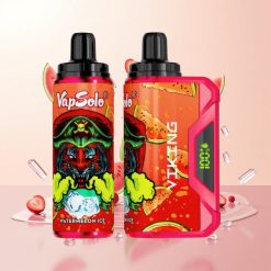 Melancia Gelo VapSolo VIKING 12000 Puffs 22ml Tipo-C