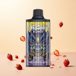 Morango Banana Vapsolo Super 15000 Bocadas 40ml