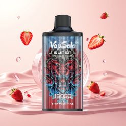 Morango Gelo Vapsolo Super 15000 Puffs 40ml
