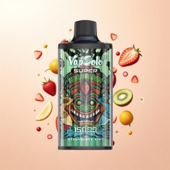 Morango Kiwi Vapsolo Super 15000 Puffs 40ml