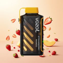 Morango Manga VOZOL Gear Power 20000 Baforadas Tela Inteira Dual Mesh Coil