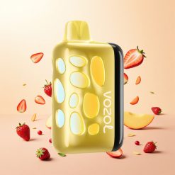 Morango Manga VOZOL RAVE 40000 20/50mg/ml Nicotina 1000mAh Bateria