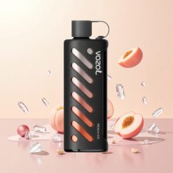 Pêssego Gelo VOZOL Gear 25000 Puffs Dual Mesh