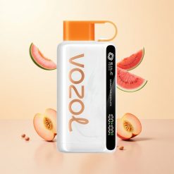 Pêssego Manga Melancia VOZOL STAR 9000/12000 Puffs Recarga Rápida 30%