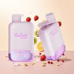 Uva Gelada & Morango Kiwi Vapsolo Twins 20000 Puffs Tipo-C 40 ml